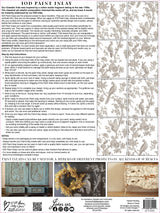 Grisaille Toile Paint Inlay (pad of 8 12"x16" sheets) by IOD - Iron Orchid Designs - NEW! @ Painted Heirloom