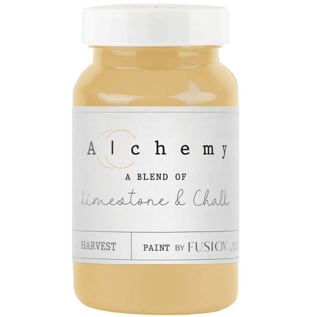Harvest Alchemy Paint by Fusion Mineral Paint, beige chalk-style blend for furniture, limestone and chalk hues.