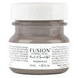 37mL Hazelwood Fusion Mineral Paint jar, deep grey, with white lid and branded label.