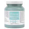 500mL jar of Heirloom Fusion Mineral Paint (Seasonal) in vintage blue with label visible.