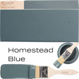 Homestead Blue Fusion Mineral Paint @ Painted Heirloom