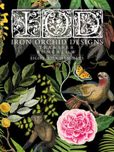I.O.D. Bungalow Transfer by IOD - Iron Orchid Designs Spring 2023 @ The Painted Heirloom