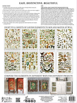 I.O.D. Millot's Pages Transfer by IOD - Iron Orchid Designs Spring 2023 @ The Painted Heirloom