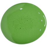 Old Fashioned Milk Paint “In A Pickle” in glossy bright green with dark specks, VOC free.