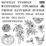 A Timely Tale Mini Stamp by IOD - Iron Orchid Designs