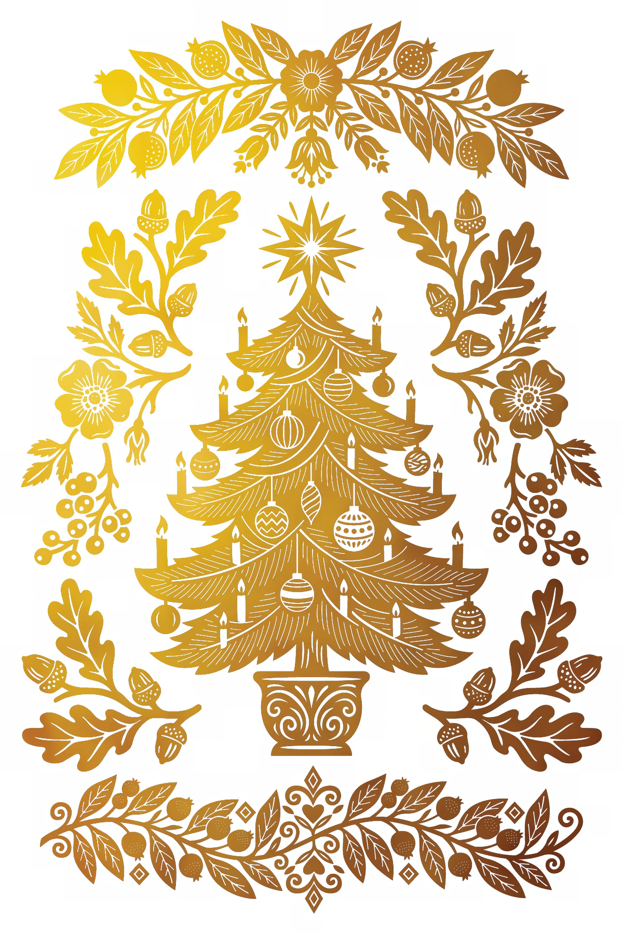 Angles Sing Gilded (2026 Limited Release) Transfer by IOD - Iron Orchid Designs