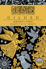 Angles Sing Gilded (2026 Limited Release) Transfer by IOD - Iron Orchid Designs