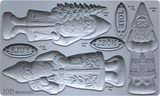 Belsnickel Mould (2026 Limited Release) by IOD - Iron Orchid Designs
