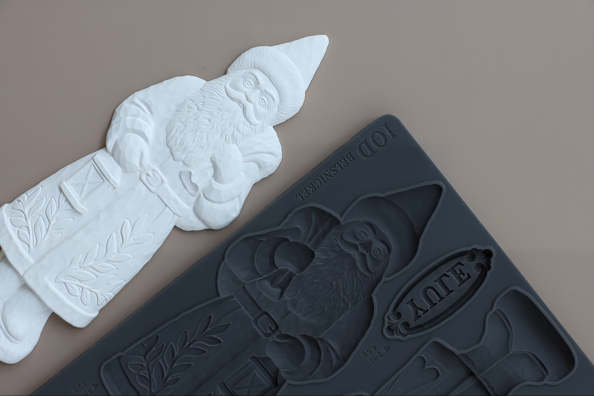 Belsnickel Mould (2026 Limited Release) by IOD - Iron Orchid Designs
