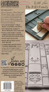 Bookish Mould by IOD - Iron Orchid Designs