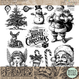 Christmas Wishes Stamp (2025 Limited Release) by IOD - Iron Orchid Designs