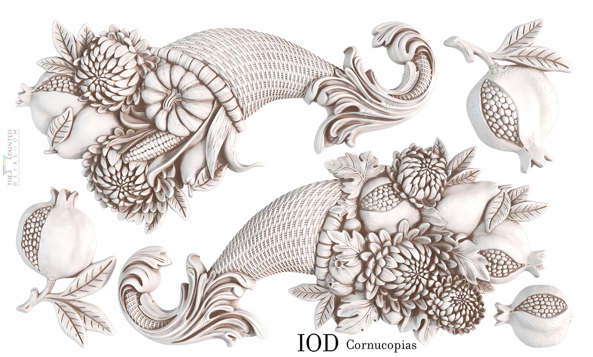 Cornucopias Mould (2026 Limited Release) by IOD - Iron Orchid Designs