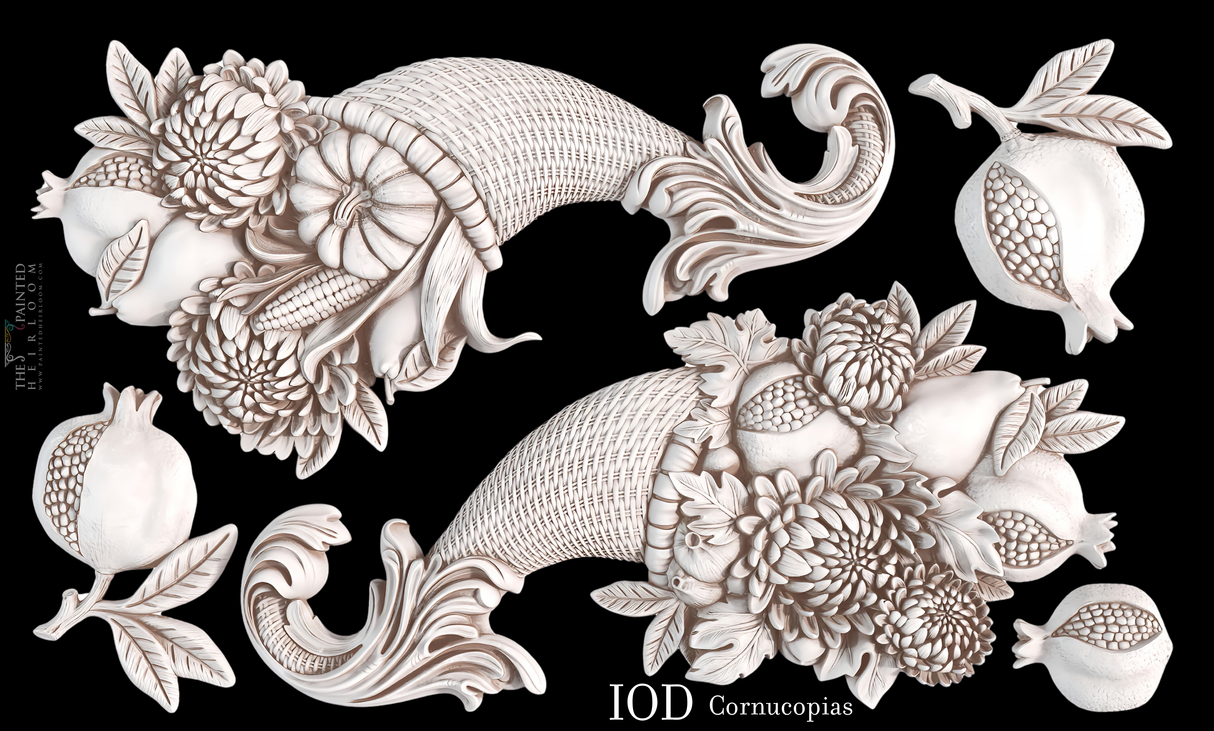 Cornucopias Mould (2026 Limited Release) by IOD - Iron Orchid Designs