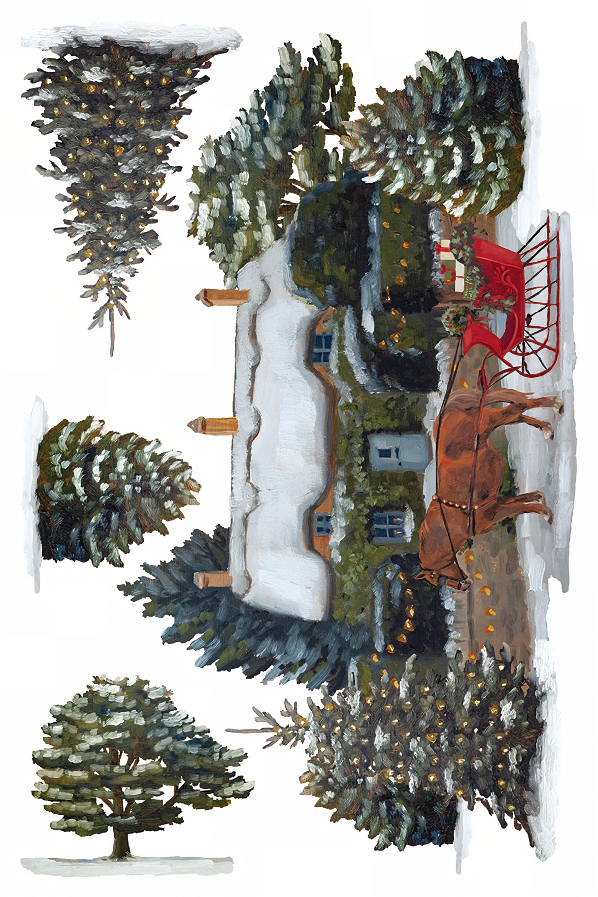 A Cotswold Christmas (2026 Limited Release) Transfer by IOD - Iron Orchid Designs