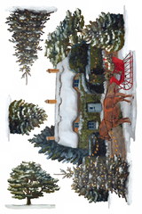 A Cotswold Christmas (2026 Limited Release) Transfer by IOD - Iron Orchid Designs