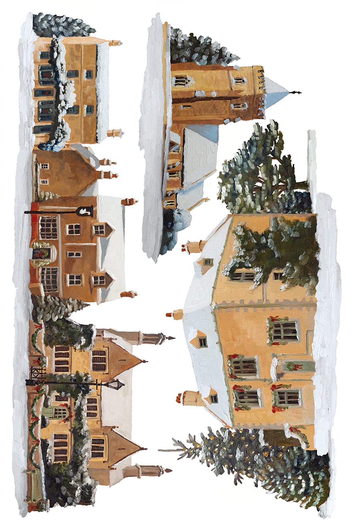 A Cotswold Christmas (2026 Limited Release) Transfer by IOD - Iron Orchid Designs