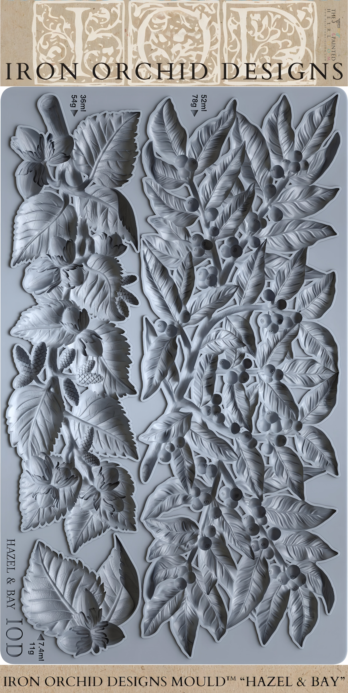 Hazel & Bay Mould (2026 Limited Release) by IOD - Iron Orchid Designs