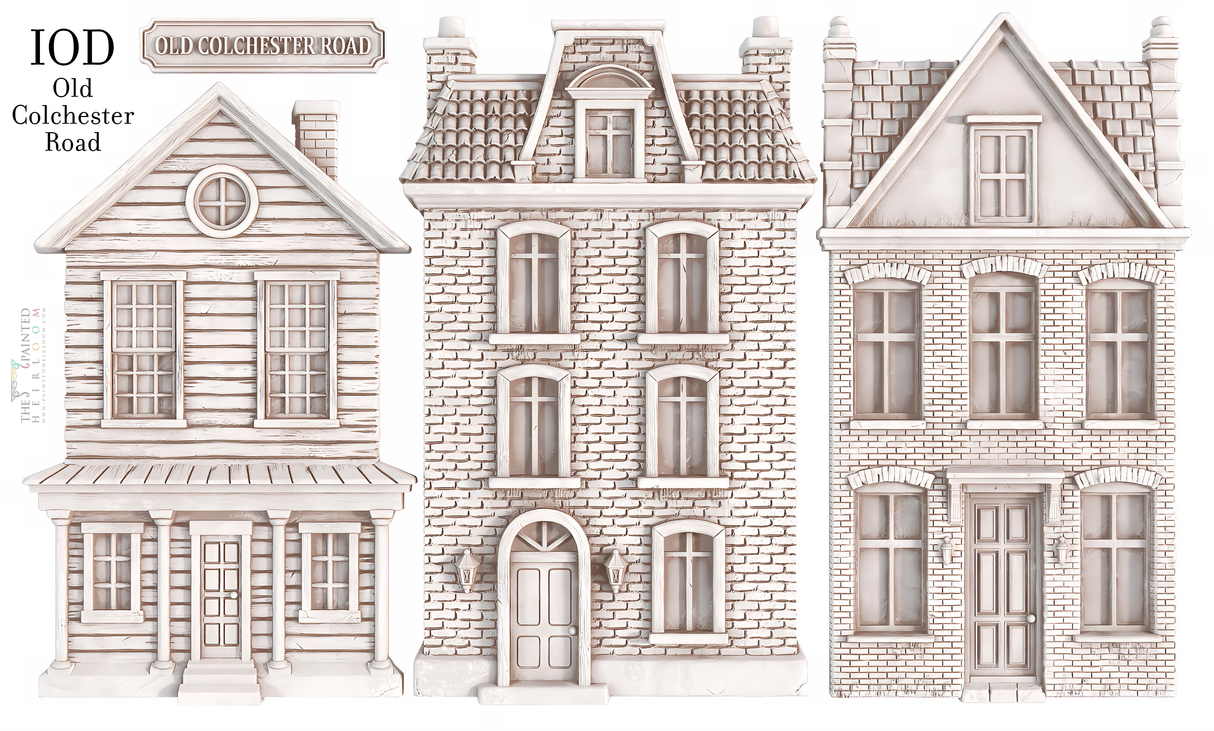Old Colchester Road Mould by IOD - Iron Orchid Designs