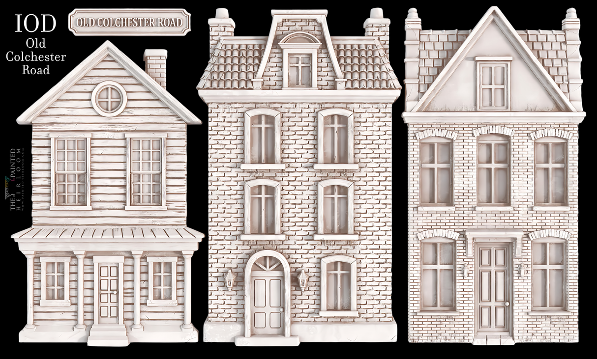 Old Colchester Road Mould by IOD - Iron Orchid Designs