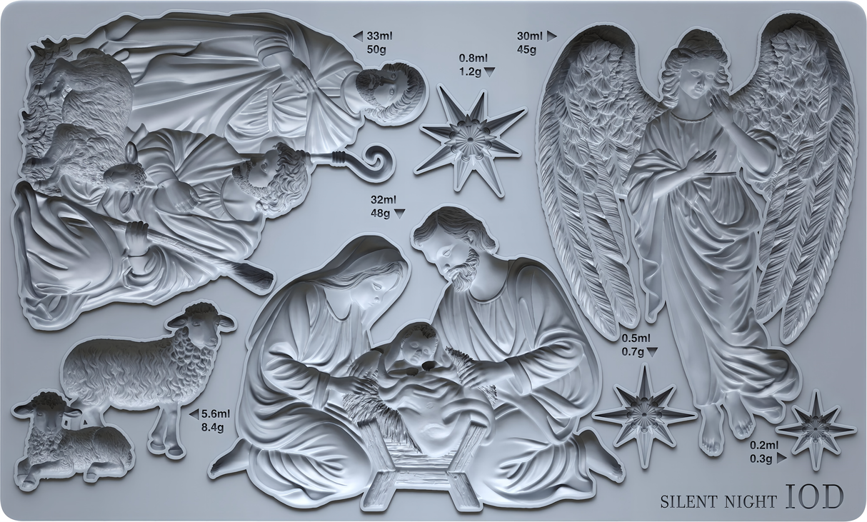 Silent Night Mould (2026 Limited Release) by IOD - Iron Orchid Designs