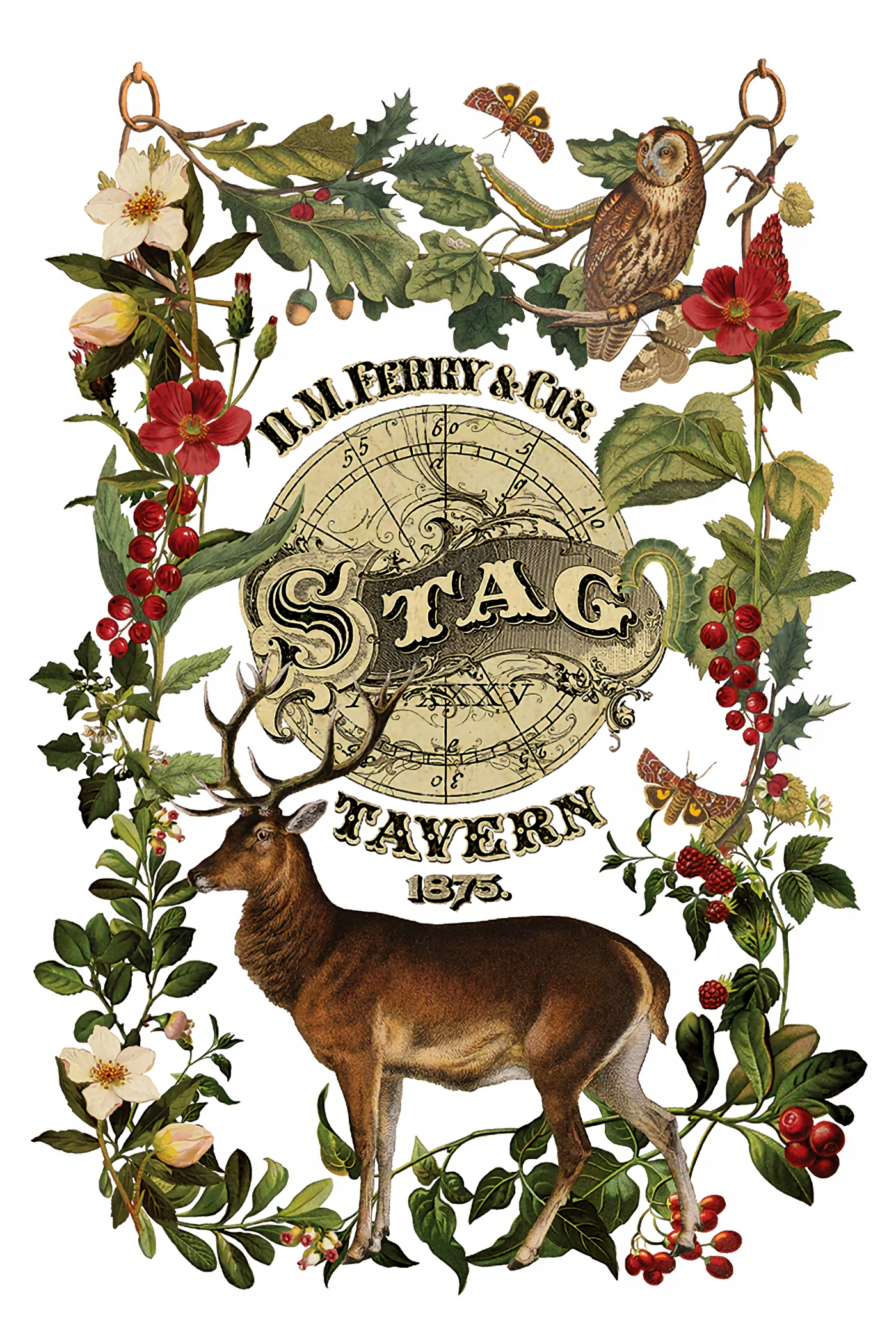Stag Tavern (2026 Limited Release) Transfer by IOD - Iron Orchid Designs