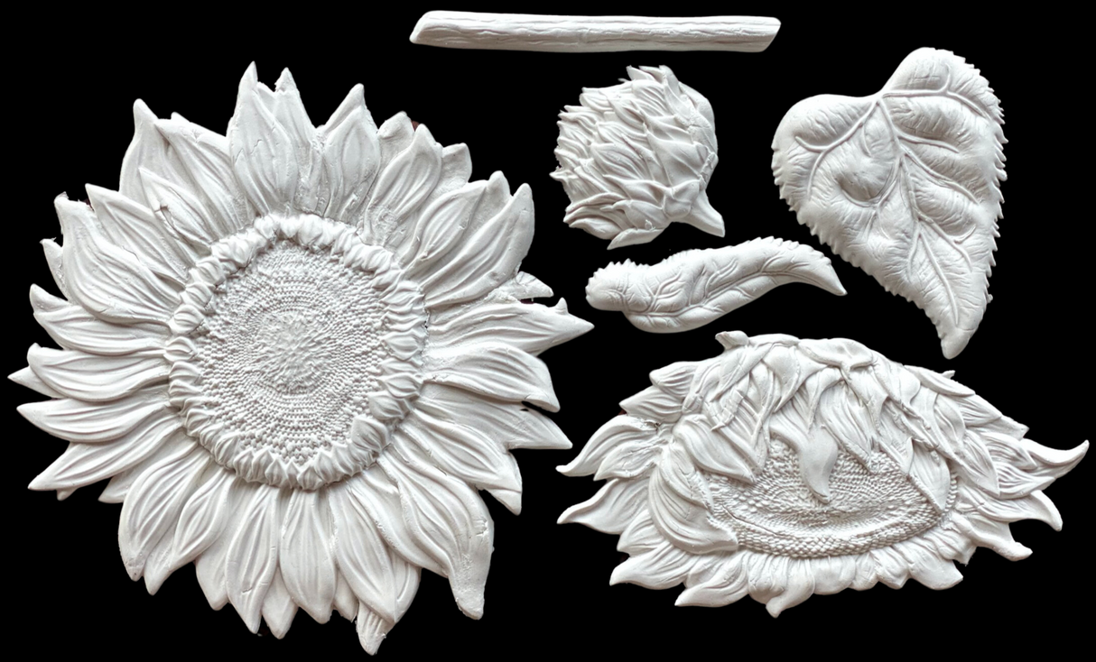 Sunflowers Mould by IOD - Iron Orchid Designs