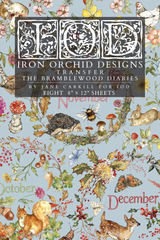 The Bramblewood Diaries (2026 Limited Release) Transfer by IOD - Iron Orchid Designs