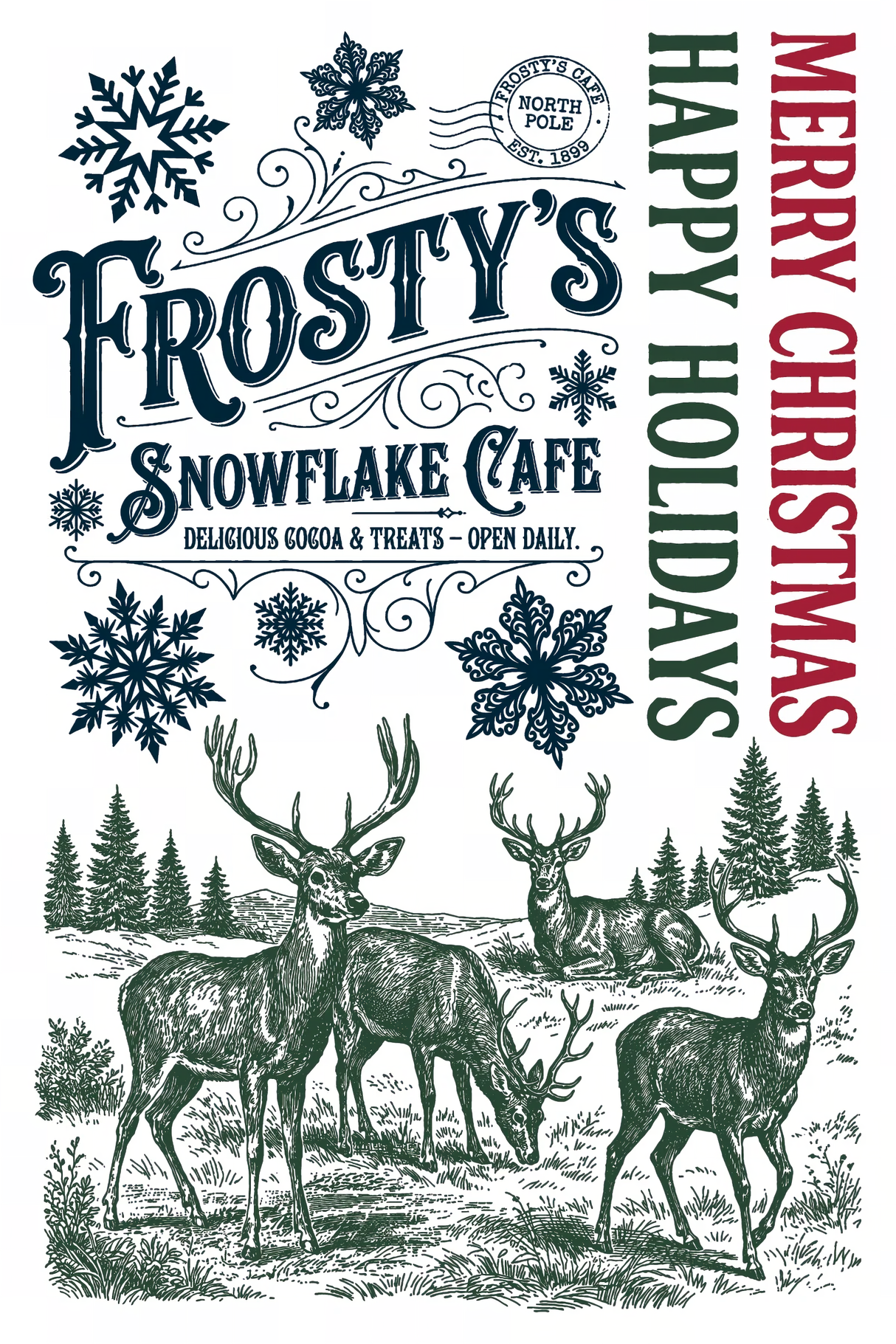 The North Pole Co. (2026 Limited Release) Paint Inlay by IOD - Iron Orchid Designs