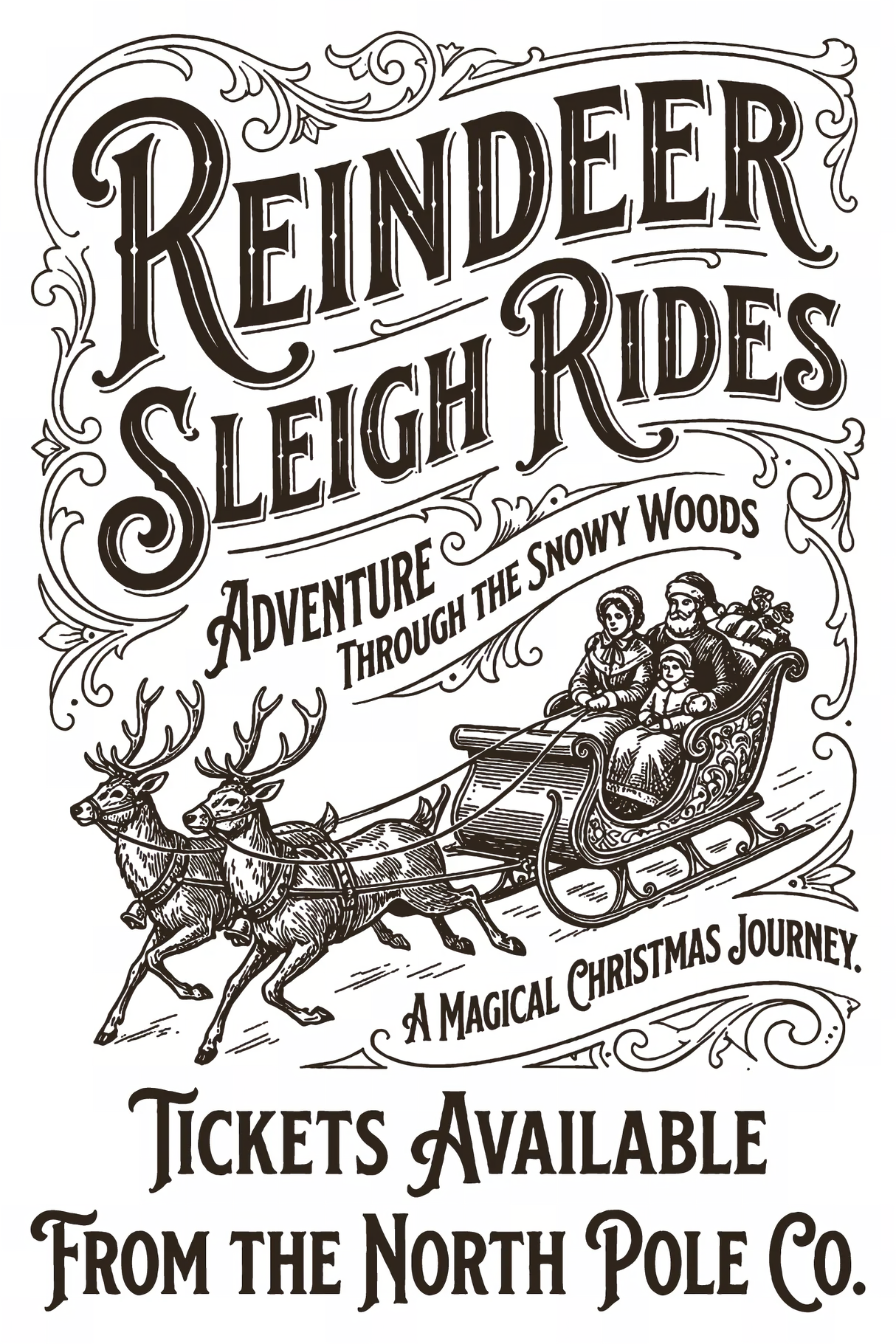 The North Pole Co. (2026 Limited Release) Paint Inlay by IOD - Iron Orchid Designs