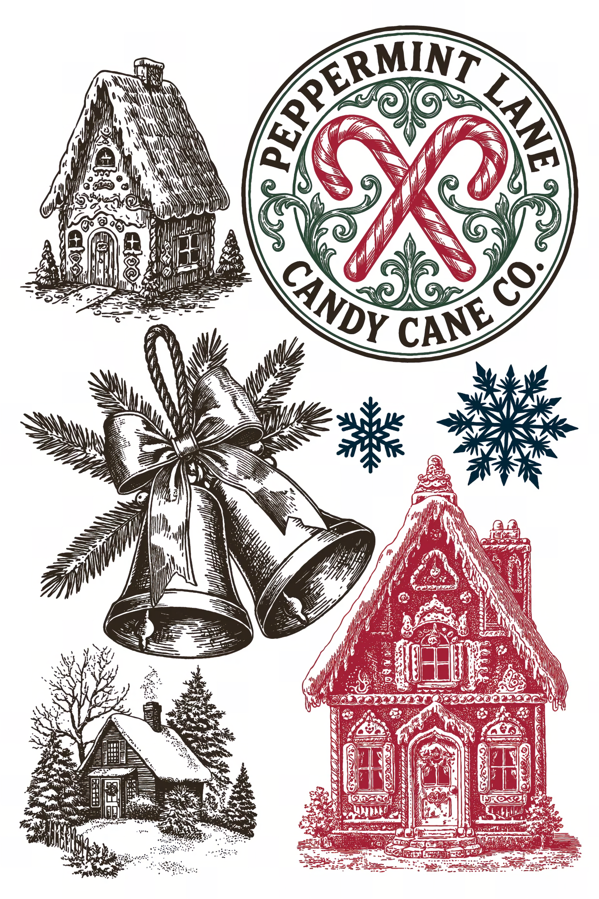 The North Pole Co. (2026 Limited Release) Paint Inlay by IOD - Iron Orchid Designs
