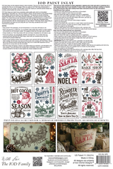 The North Pole Co. (2026 Limited Release) Paint Inlay by IOD - Iron Orchid Designs