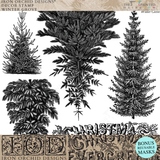 Winter Grove (2026 Limited Release) Stamp by IOD - Iron Orchid Designs