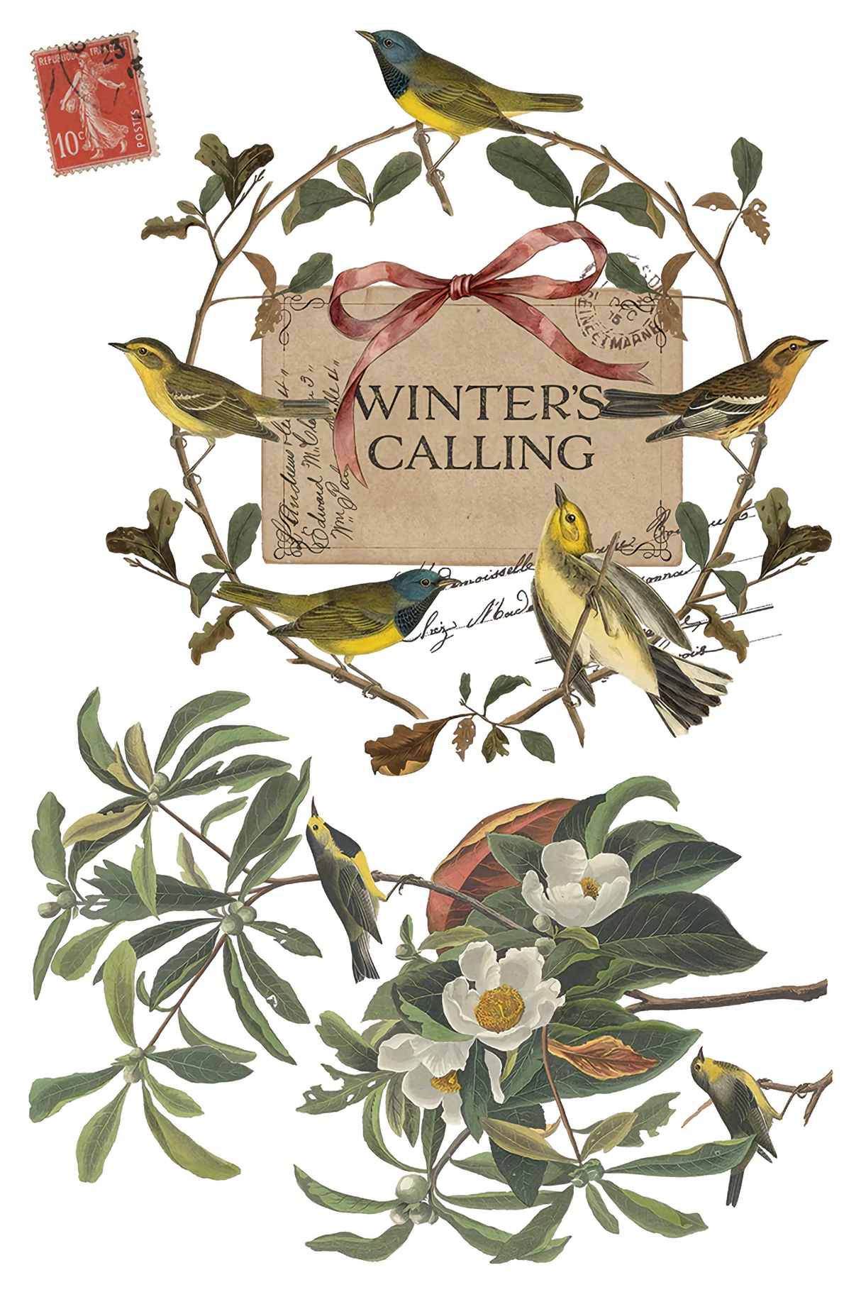 Winter's Calling (2026 Limited Release) Transfer by IOD - Iron Orchid Designs