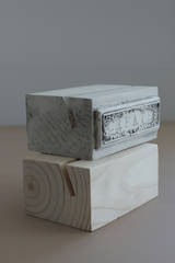 IOD Wood Block Stands (Pack of Two) by Iron Orchid Designs