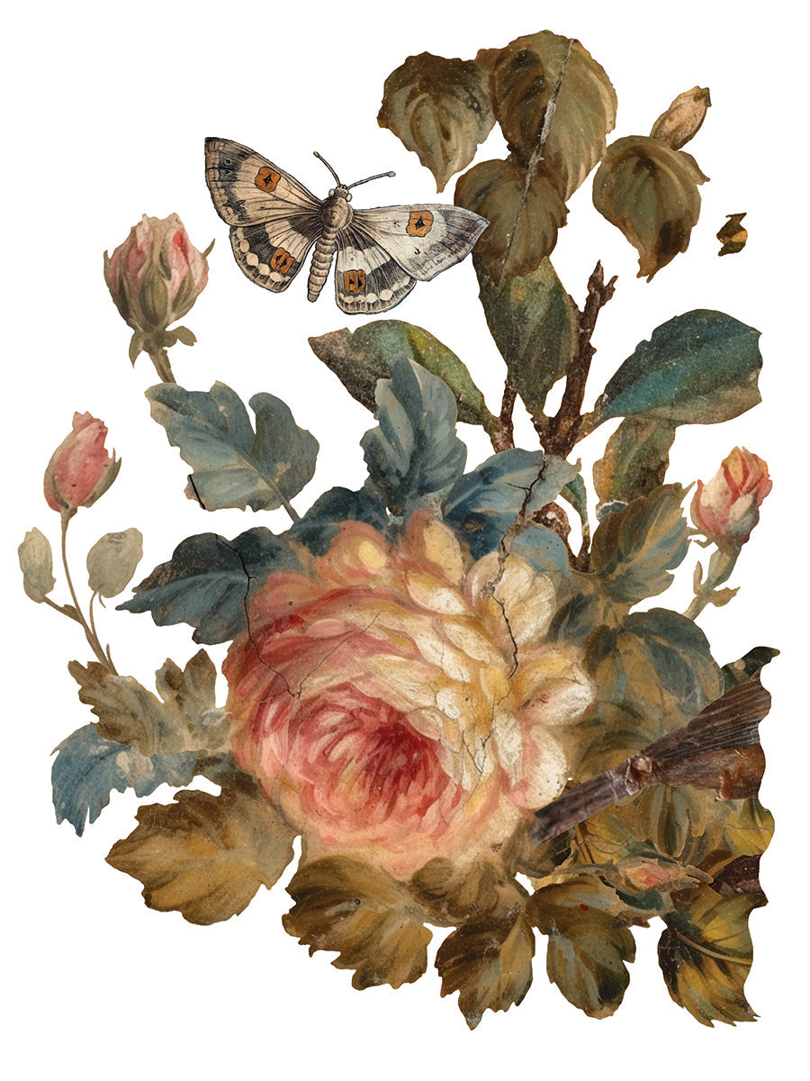 Joie Des Roses Transfer by IOD - Iron Orchid Designs @ The Painted Heirloom