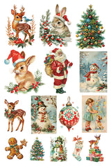 Kitschy Christmas Transfer (2024 Limited Release) by IOD - Iron Orchid Designs @ The Painted Heirloom