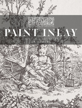 La Chasse Paint Inlay by IOD - Iron Orchid Designs-The Painted Heirloom