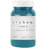 Lagoon Alchemy Paint by Fusion Mineral Paint, chalk-style furniture paint made with limestone and chalk.