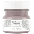37 mL jar of Fusion Mineral Paint in Lavender Haze with label visible.