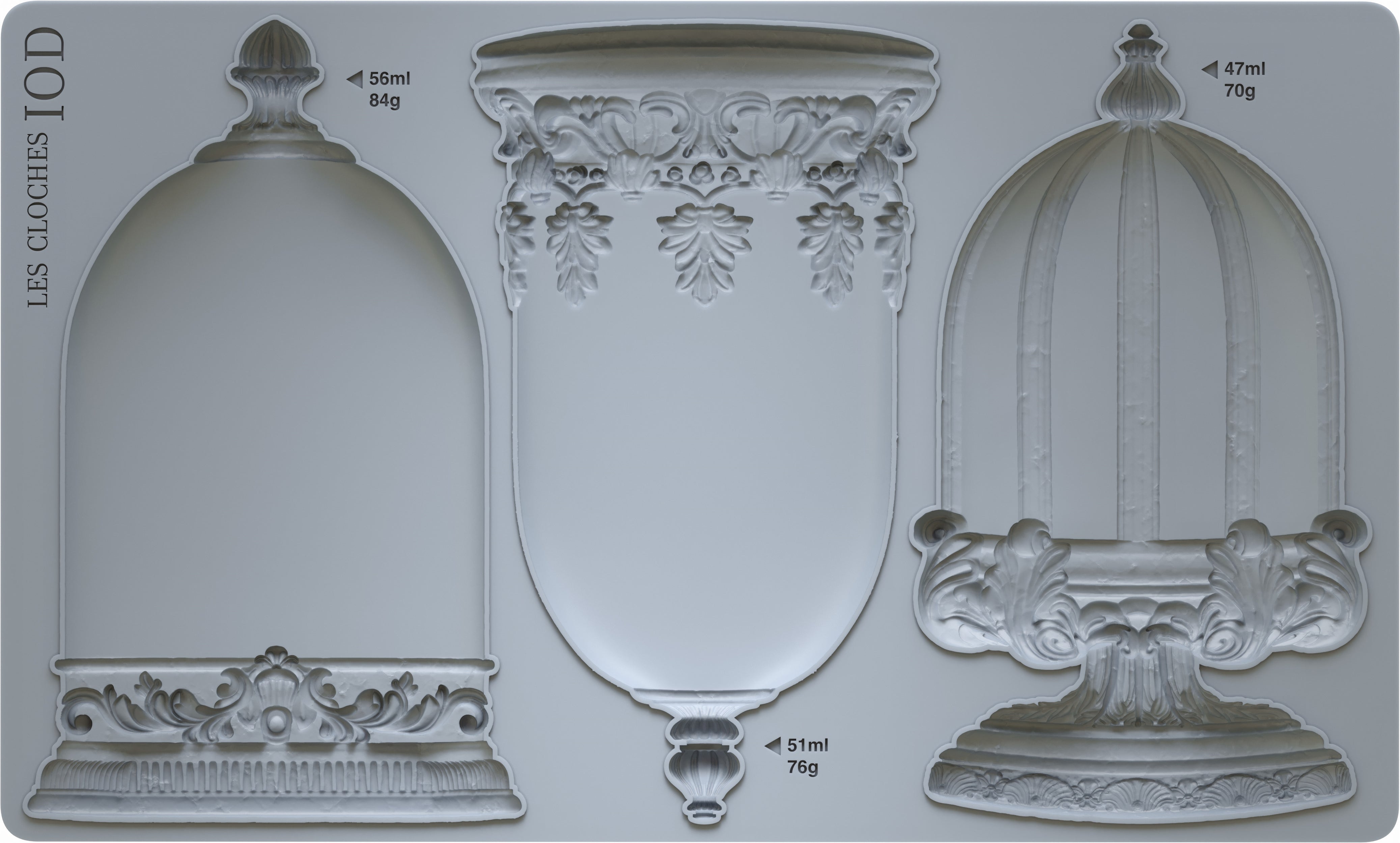 IOD Les Cloches Mould by IOD - Iron Orchid Designs by Iron Orchid