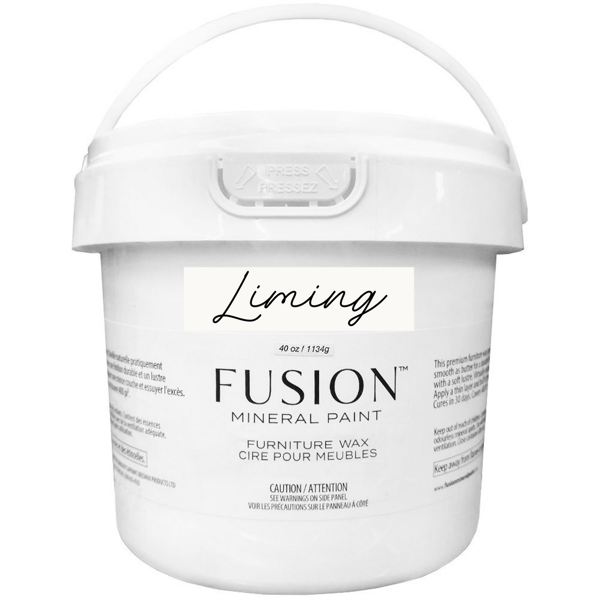 Liming Furniture Wax by Fusion Mineral Paint