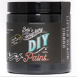 Little Black Dress by DIY Paint Co., black container of clay and chalk paint for furniture projects.