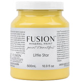 500mL jar of Little Star Fusion Mineral Paint (Seasonal), matte acrylic, labeled with brand and color name.