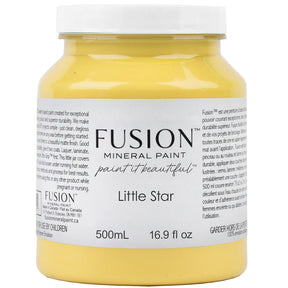 500mL jar of Little Star Fusion Mineral Paint (Seasonal), matte acrylic, labeled with brand and color name.