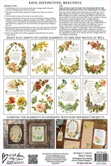 Lover of Flowers Transfer by IOD - Iron Orchid Designs @ The Painted Heirloom