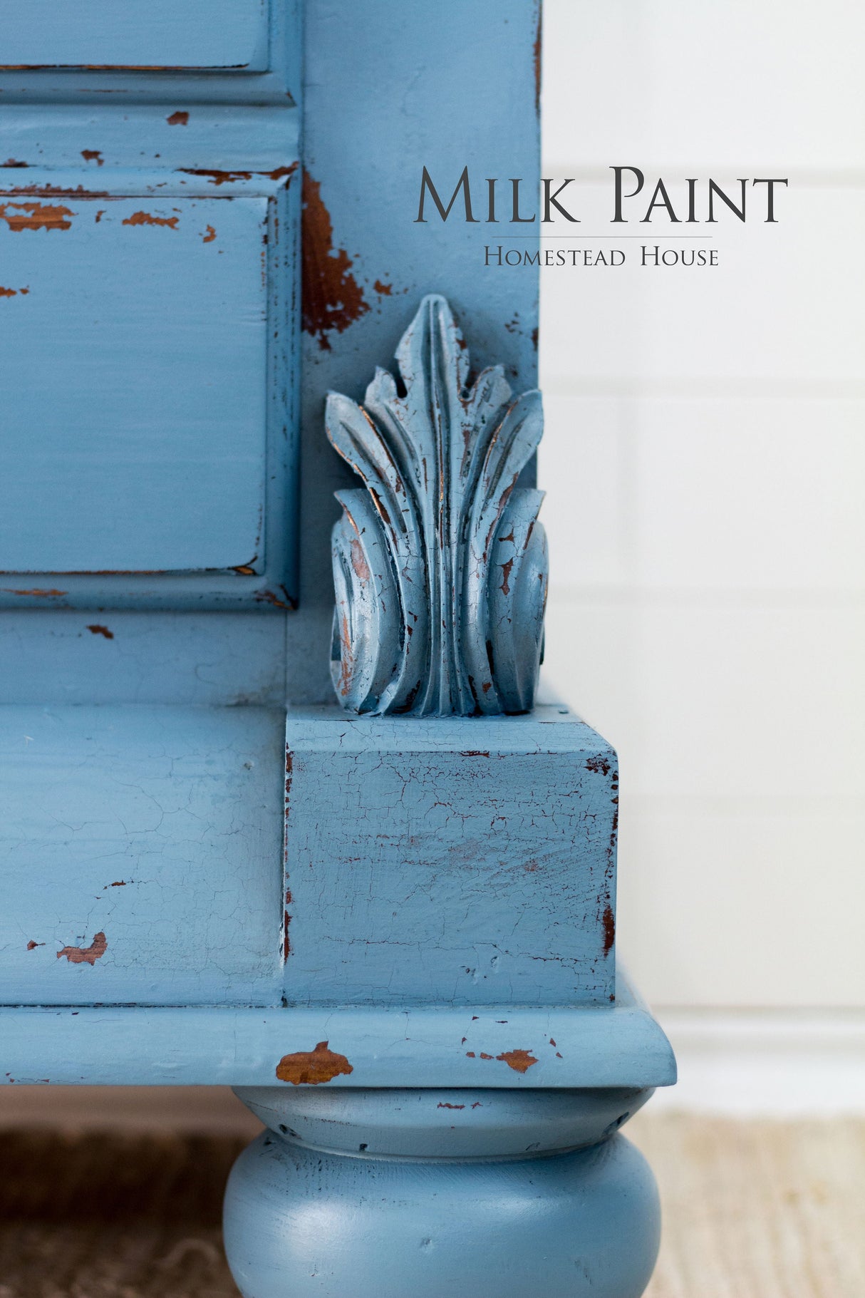 Maritime Blue Milk Paint by Homestead House-The Painted Heirloom