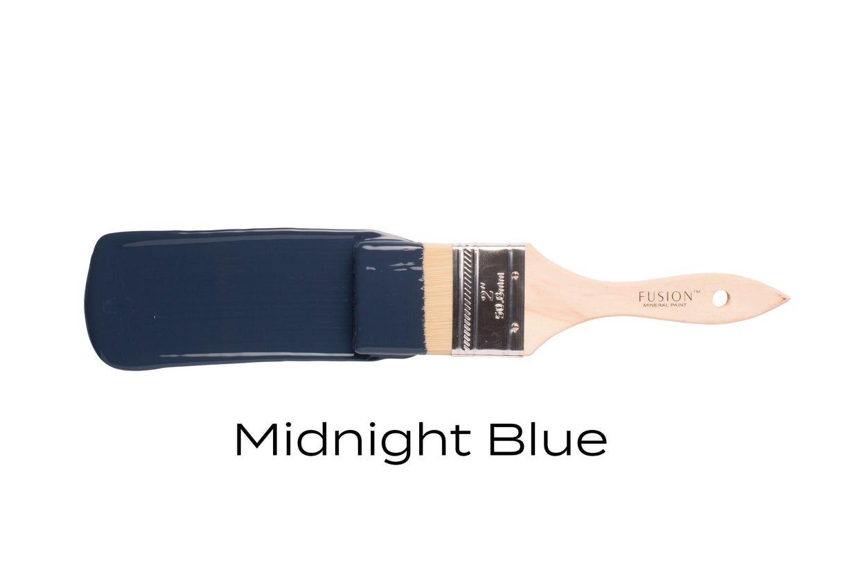 Midnight Blue Fusion Mineral Paint @ Painted Heirloom