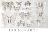 IOD Monarch Decor Mould silicone mould for butterflies and moths, labeled as Monarch Mould by IOD.
