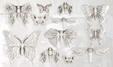 Monarch Decor Mould by IOD - Iron Orchid Designs @ Painted Heirloom