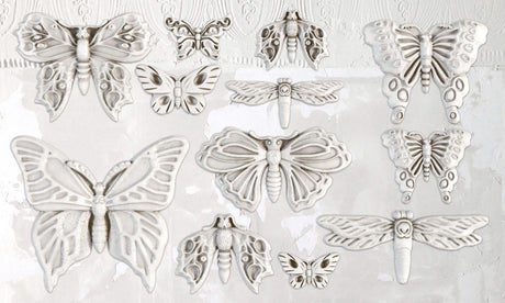 Monarch Decor Mould by IOD - Iron Orchid Designs @ Painted Heirloom